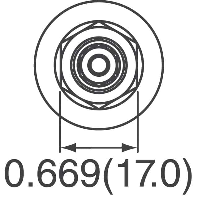 1609993-7 TE Connectivity Corcom Filters  Durchführungskondensatoren